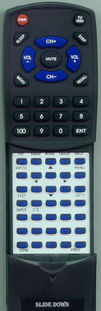 HITACHI HL00761 CLU351U replacement Redi Remote
