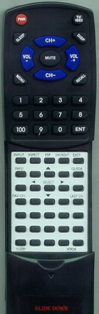 HITACHI HL02291 CLU-4362S replacement Redi Remote