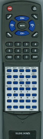 HITACHI HL02563 CLU4983S replacement Redi Remote