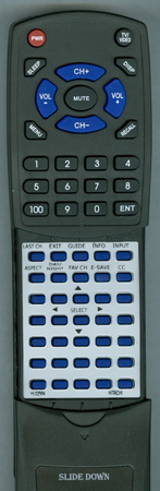 HITACHI HL02564 CLU4984S replacement Redi Remote