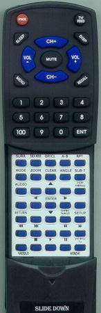 HITACHI NA032UD DVRM735U replacement Redi Remote