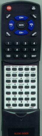 HITACHI NA839UD DVRM755U replacement Redi Remote
