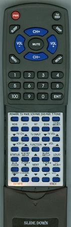 HITACHI RB-HTAR150 RBHTAR150 replacement Redi Remote