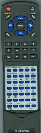 HITACHI TS16332 DVRM410 replacement Redi Remote