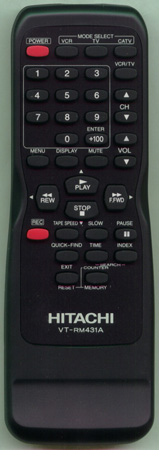 HITACHI TE13024 VTRM431A Genuine OEM original Remote