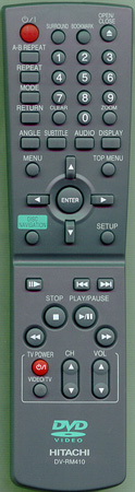 HITACHI TS16332 DVRM410 Genuine  OEM original Remote