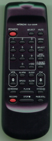 HITACHI UREMT32SR01 CLU320VR Genuine  OEM original Remote
