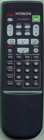 HITACHI UREMT36HD009 CLU362VR Genuine  OEM original Remote