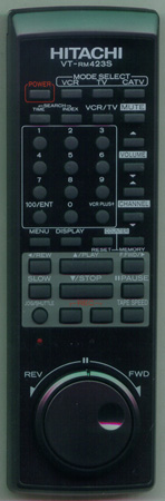 HITACHI UREMT40SR002 VTRM423S Genuine OEM original Remote