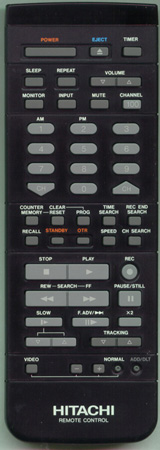 HITACHI VSQS1234 Genuine  OEM original Remote