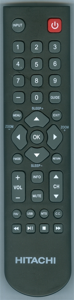 HITACHI 06-520W37-C009X Genuine OEM original Remote