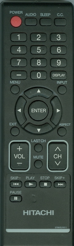 HITACHI 076K0UV011 Genuine OEM original Remote