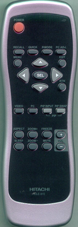 HITACHI E052731097 CLE972 Genuine  OEM original Remote