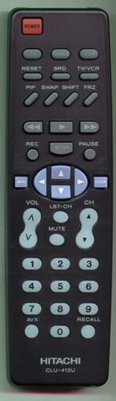 HITACHI HL00221 CLU412U Genuine  OEM original Remote