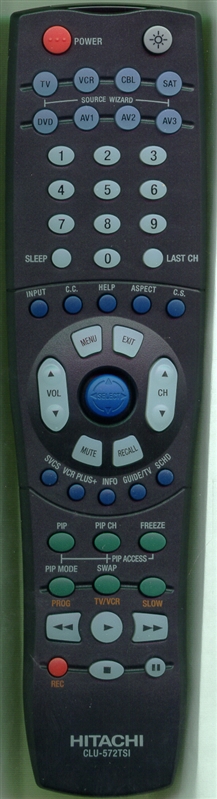 HITACHI HL01322 CLU-572TSI Genuine  OEM original Remote