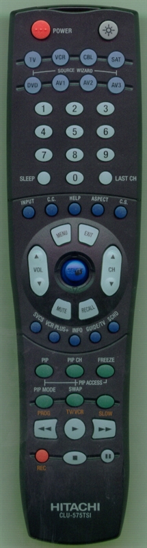 HITACHI HL01325 CLU-575TSI Genuine  OEM original Remote