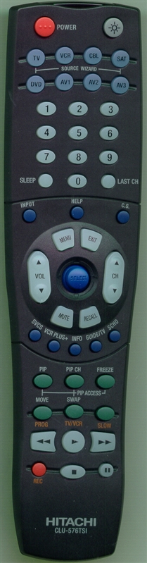 HITACHI HL01326 CLU-576TSI Genuine  OEM original Remote