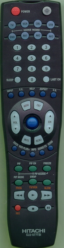 HITACHI HL01327 CLU-577TSI Genuine  OEM original Remote