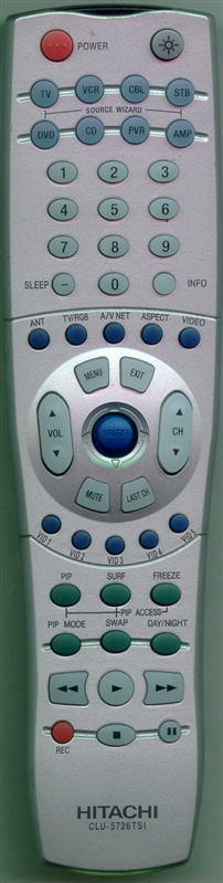 HITACHI HL01826 CLU-5726TSI Genuine  OEM original Remote