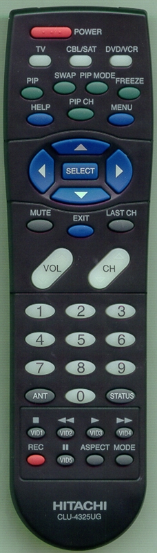HITACHI HL01835 CLU-4325UG Genuine  OEM original Remote