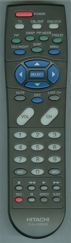 HITACHI HL01839 CLU-4329UG Genuine OEM original Remote