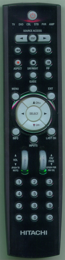 HITACHI HL02069 CLU-3861WL Genuine  OEM original Remote
