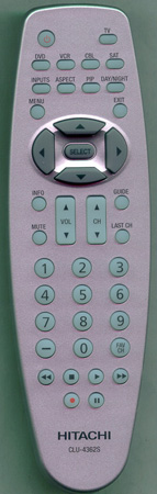 HITACHI HL02291 CLU-4362S Genuine  OEM original Remote