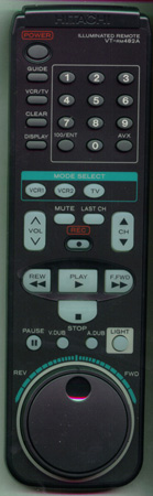 HITACHI HL10152 VT-RM482A Genuine OEM original Remote
