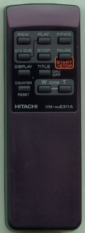 HITACHI HL10771 VM-RME311A Refurbished Genuine OEM Original Remote