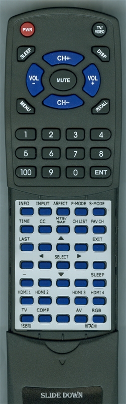 HITACHI 153570 replacement Redi Remote