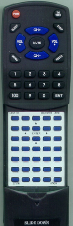 HITACHI 2573756 CLU681GR replacement Redi Remote