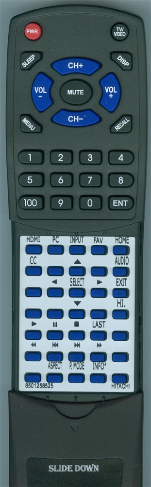 HITACHI 8501258525 replacement Redi Remote