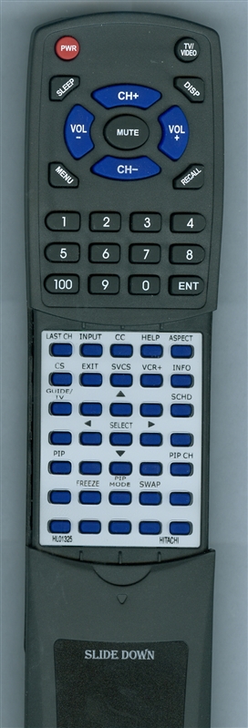 HITACHI HL01325 CLU-575TSI replacement Redi Remote