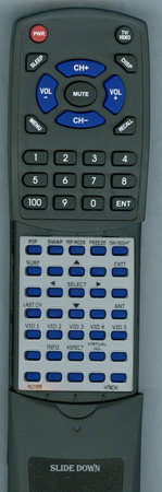 HITACHI HL01838 CLU-4328UG replacement Redi Remote