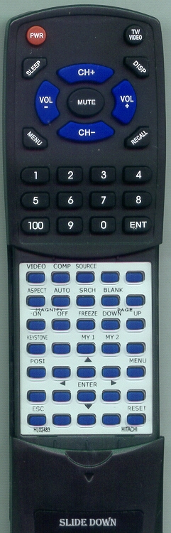 HITACHI HL02483 R007 replacement Redi Remote