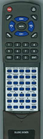 HITACHI HL02882 R017F replacement Redi Remote