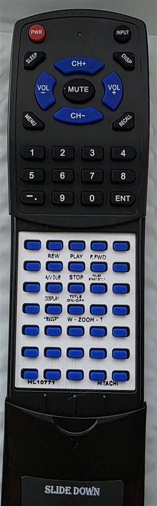 HITACHI HL10771 VM-RME311A replacement Redi Remote
