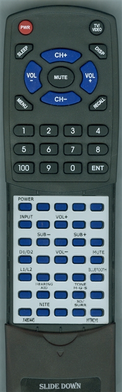 HITACHI X480445 replacement Redi Remote