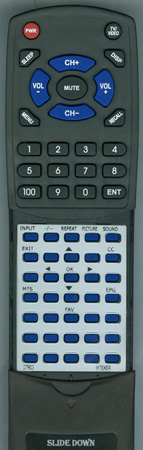 HITEKER D-7R-03 D7R03 replacement Redi Remote