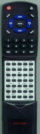 HARMAN KARDON BE10J00 AVR325 replacement Redi Remote