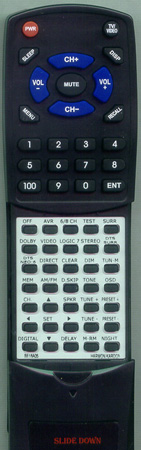 HARMAN KARDON BE18A05 AVR7300 replacement Redi Remote