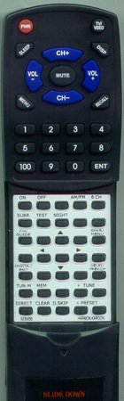HARMAN KARDON BE8W00 AVR125 replacement Redi Remote