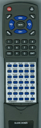 HK CARTAVR7550HDU AVR7550HD replacement Redi Remote