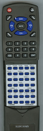 HARMAN KARDON J0192045000X AVR35 replacement Redi Remote