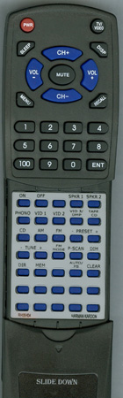 HARMAN KARDON RH05H04 HK3385 replacement Redi Remote