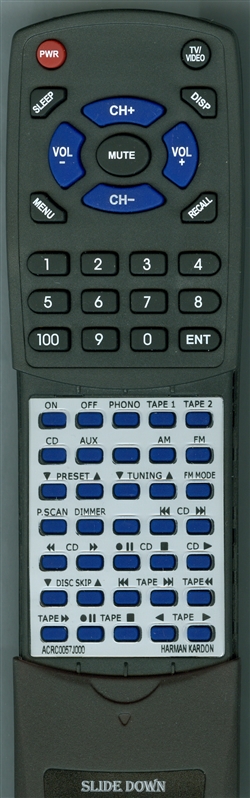 HARMAN KARDON ACRC-0057J-000 HK3270RC replacement Redi Remote