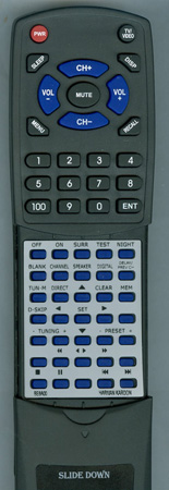 HARMAN KARDON BE8A00 AVR110 replacement Redi Remote