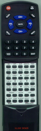 HARMAN KARDON RB18D01 AVR635 replacement Redi Remote