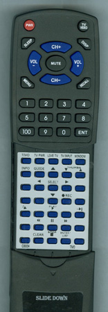 HUMAX C00034 CHARCOAL replacement Redi Remote