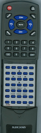 IHOME IH51B-RM IH51 replacement Redi Remote